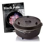 Petromax Feuertopf ft6 (mit Füßen) + Bookazine Black Pots gratis