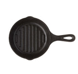 Lodge cast iron grill pan round - 16.5cm