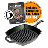 Lodge Guss-Grillpfanne eckig - 26,4cm