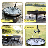 Lodge 4 in 1 Camp Dutch Oven Tool