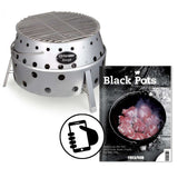 Petromax Atago + Bookazine Black Pots 