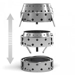 Petromax Atago + Bookazine Black Pots 