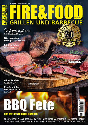 FIRE&FOOD 2022/01 - Einzelausgabe Magazin