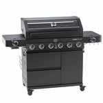 Rösle | Gas grill BBQ station VIDERO PRO G6-S | matt black 