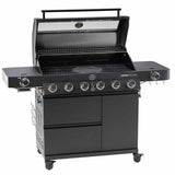 Rösle | Gas grill BBQ station VIDERO PRO G6-S | matt black 