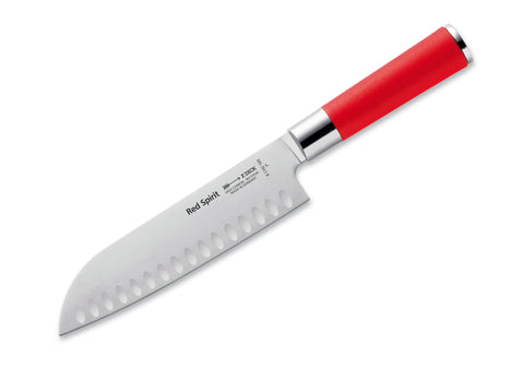 Santoku 18cm mit Kullenschliff Serie Red Spirit von Dick