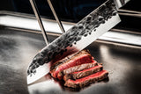 Olive Forged Santoku knife 18 cm