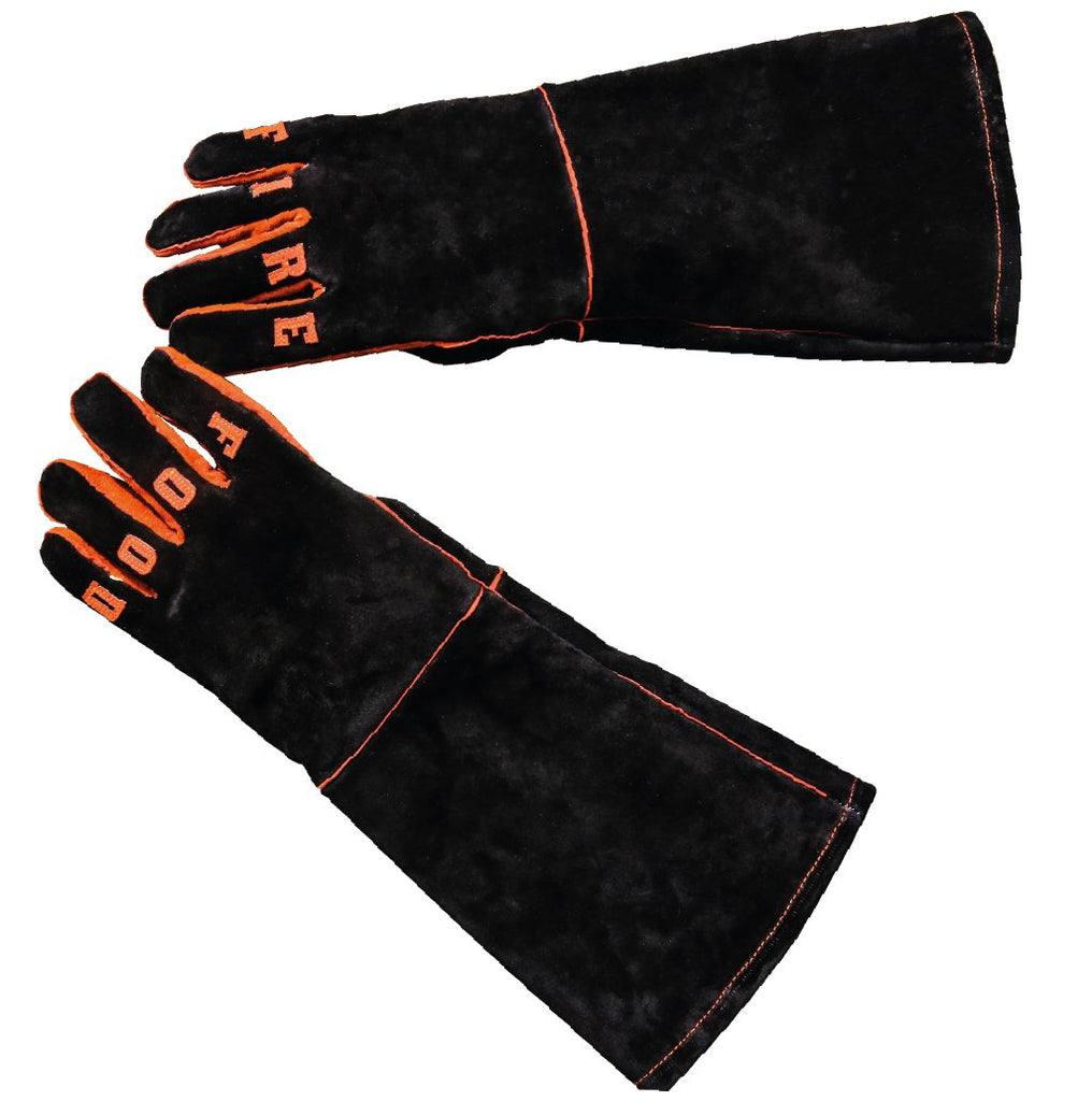 meater handschuhe FIRE&FOOD Grill-Handschuhe aus Leder