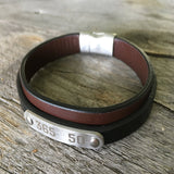 FIRE&amp;FOOD 365 leather bracelet