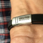 FIRE&amp;FOOD 365 leather bracelet