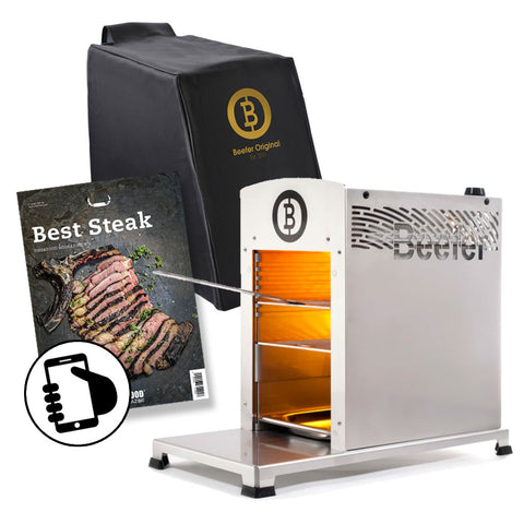 Beefer® One PRO Vorteilspaket (mit Abdeckhaube und Bookazine)