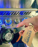 GRILLNINJAS® Gas Bottle Tool Stainless Steel