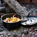 Lodge Camp Dutch Oven with Feet - 4.7L
