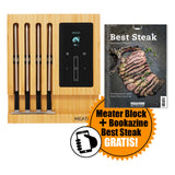 Meater Block Thermometer-Set + Bookazine Best Steak GRATIS!