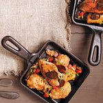 Lodge cast iron pan square - 13cm
