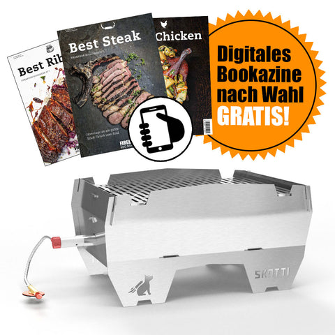 SKOTTI Grill + Digitales Bookazine GRATIS