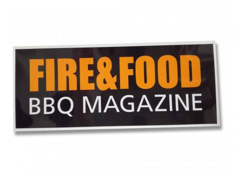 FIRE&FOOD Logo Aufkleber