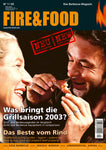 FIRE&FOOD 2003/01 - Einzelausgabe Magazin