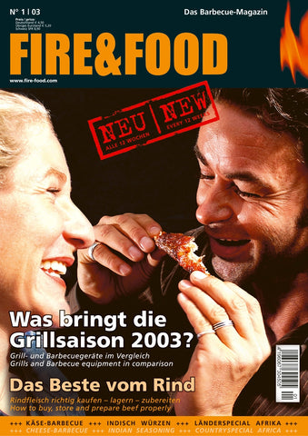 FIRE&FOOD 2003/01 - Einzelausgabe Magazin