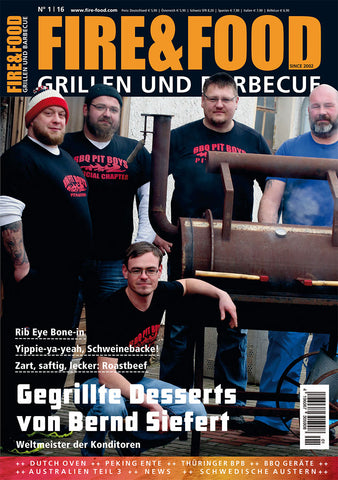 FIRE&FOOD 2016/01 - Einzelausgabe Magazin