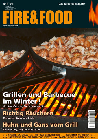 FIRE&FOOD 2003/04 - Einzelausgabe Magazin