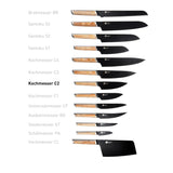 Everdure chef's knife C2: blade length 152 mm