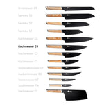 Everdure chef's knife C3: blade length 203 mm
